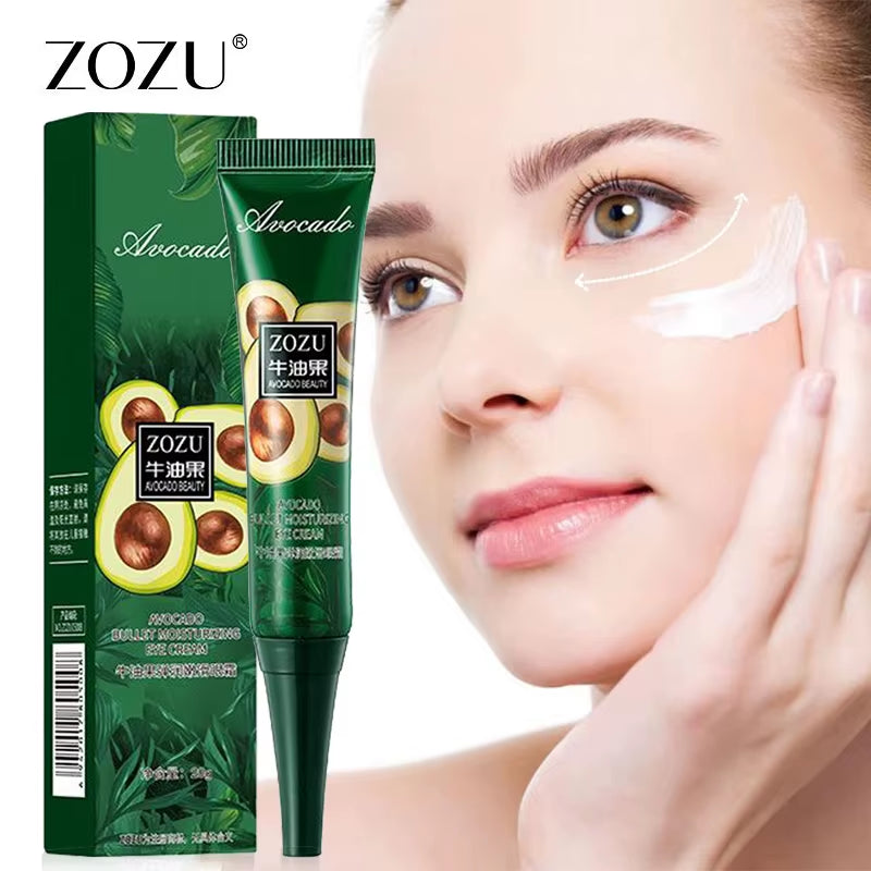 Avocado Eye Cream anti Dark Circles Removal Eye Bags Puffiness Moisturizing anti Wrinkle Eyes Creams Skin Care Prdoucts