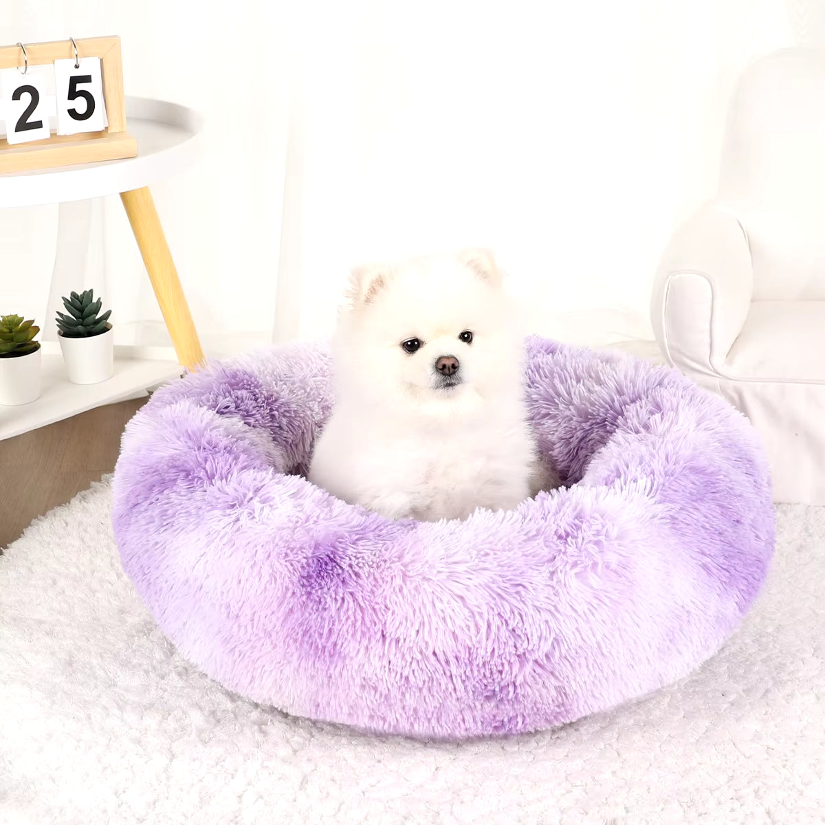 Plush Dog Bed Large Beds for Dogs Washable Medium Small Basket Accessorys Pet Furniture Fluffy Sofa Puppy Kennel Accessories Mat