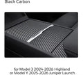 For Tesla Model 3 Highland Y Juniper 2024-2026 Center Console Cover Protector Sticker Central Control Panel Film Car Accessories