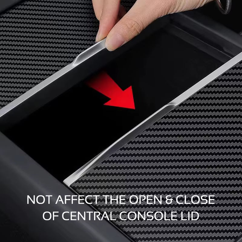 For Tesla Model 3 Highland Y Juniper 2024-2026 Center Console Cover Protector Sticker Central Control Panel Film Car Accessories