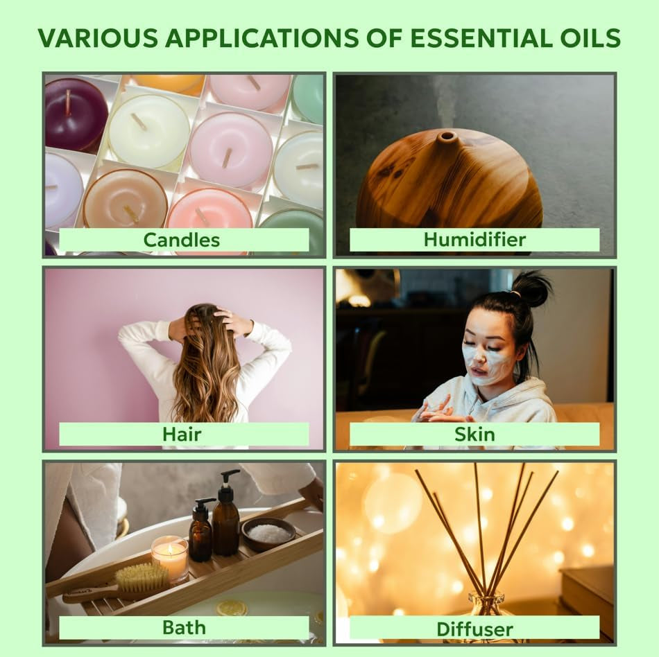 Tea Tree Essential Oil - 10Ml | Premium Grade | Steam Distilled | Aromatherapy | Massage |Bath Bombs | Bath and Body Care | Fragrance Oil | Candle Making | Humidifier | Diffuser