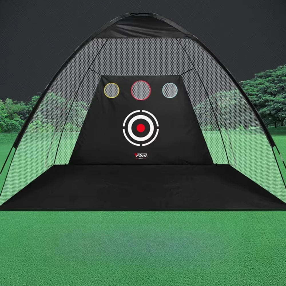 2M Indoor & Outdoor Golf Cutting Net, Golf Hitting Net , Target Cloth, Ideal Golf Training Equipment Golf Training Aids