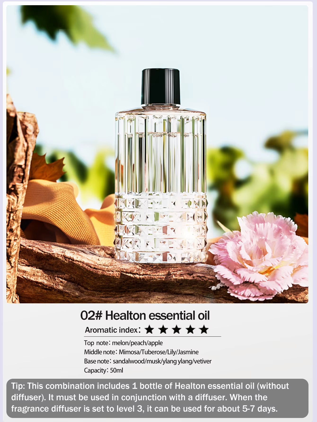 Multi-Functional Rechargeable Portable Aroma Diffuser Essential Oil Diffuser Timer Air Freshener Car Home Living Room Bathroom