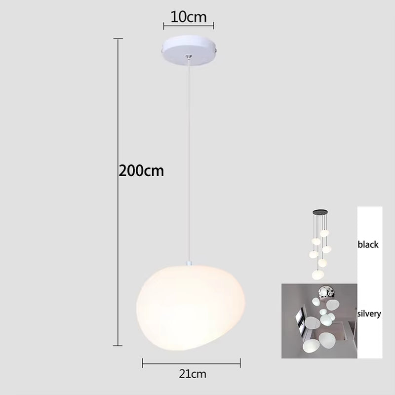 Modern Home Decor Led Lights Pendant Light Lamps Forstaircase Chandeliers for Living Room Hanging Light Indoor Lighting